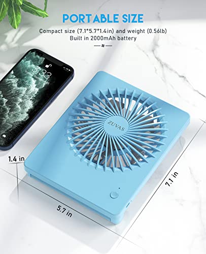 Black Rechargeable Portable Desk Fan G173
