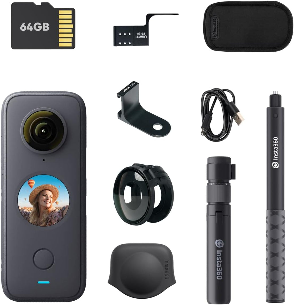 5.7K 360 Waterproof Action Camera D167