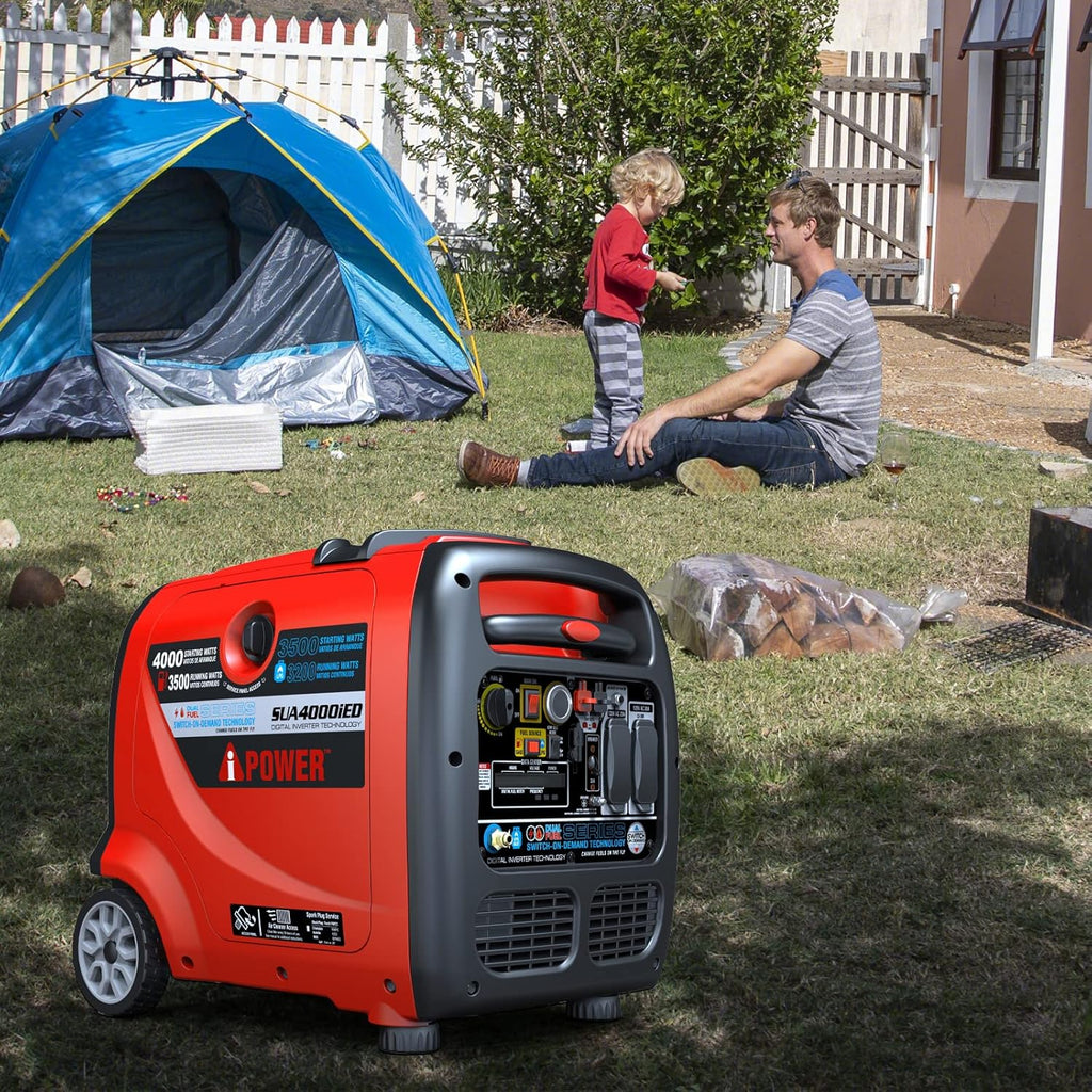 4000 Watt Portable Inverter Generator Gas & Propane Powered X865980