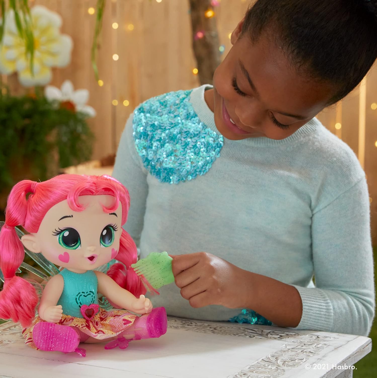 Interactive 10.5-inch Pixie Doll with 20 Sounds G82101