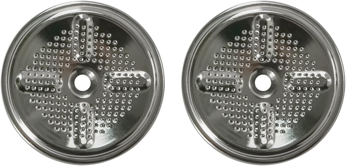 Pack Of 2 Round Stainless Steel Coffee Filter Basket O200238