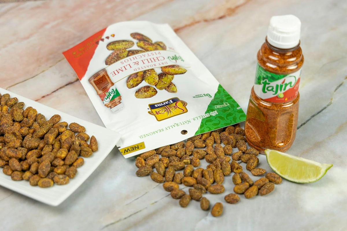 Tajin Seasoned Pistachio Kernels, 5 Oz. Bag U85248