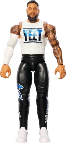 WWE Jey USO Action Figure, 6-inch Collectible Z3317