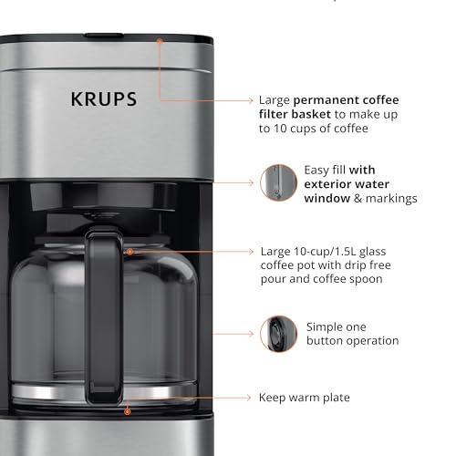 Stainless Steel 10 Cup Coffee Maker Z624495
