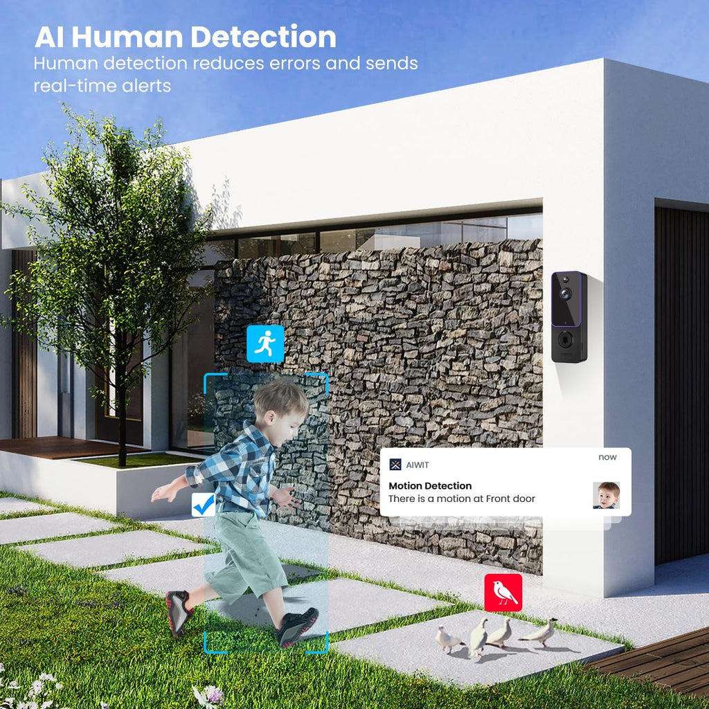 Wireless Doorbell Camera with Night Vision S1505