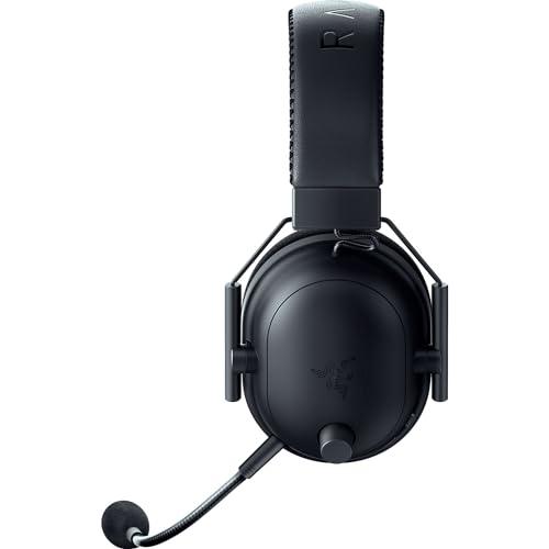 Black Wireless Gaming Headset with 50mm Drivers R768841