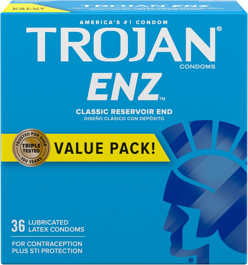 36 Count Lubricated Latex Condoms E916