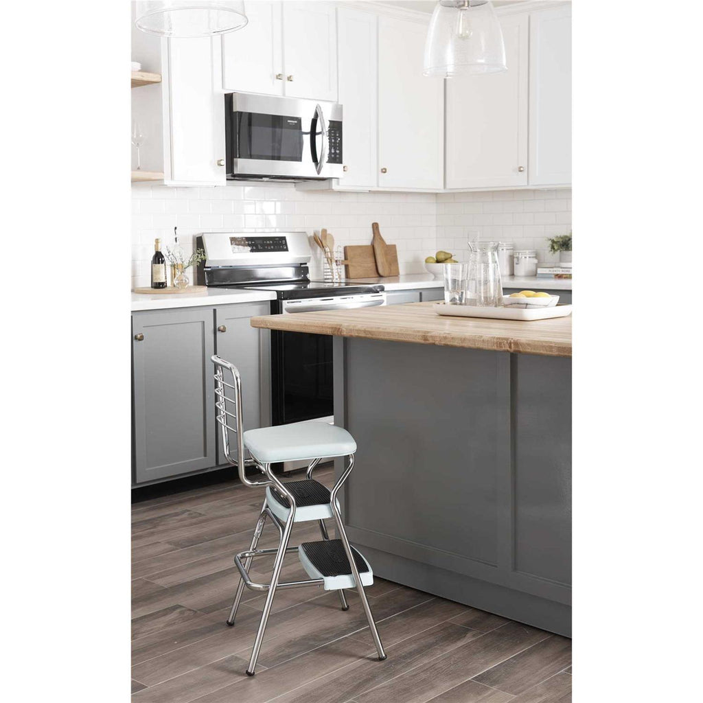 Retro Chair with Step Stool S703108