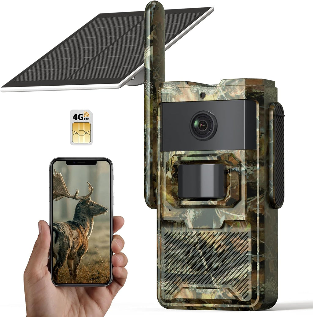 4G LTE Cellular Trail Camera with Solar Power G225567