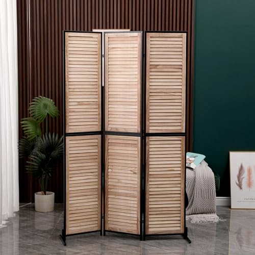 5.9 FT Wooden Room Divider G8876