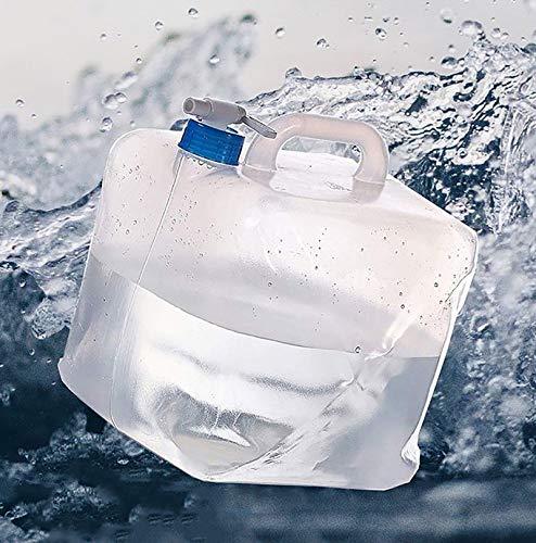 2 Pack 5.3 Gallon Collapsible Water Container with Spigot U86958