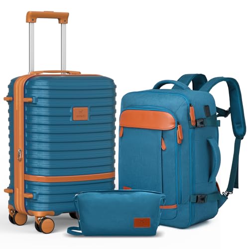 Expandable Carry on Luggage Suitcase with Spinner Wheels B21138