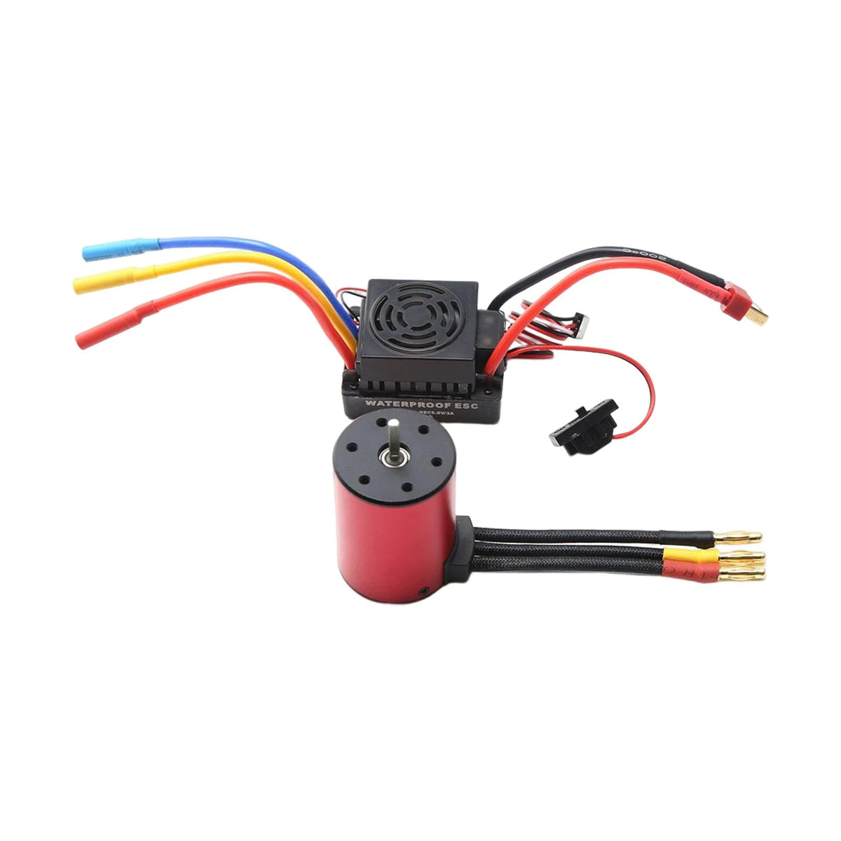 Waterproof Brushless Motor 60A ESC 50Mmx36mm 4 Poles 2300kv J696