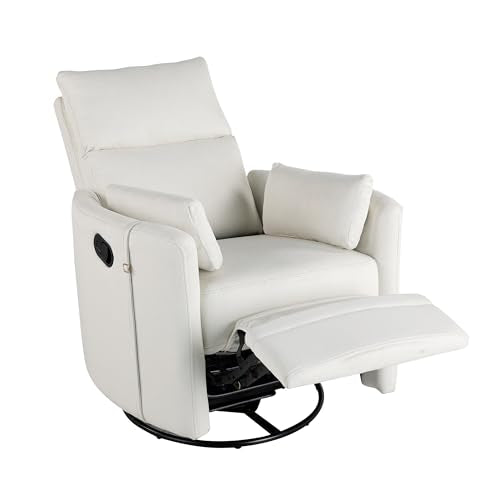 Beige Power Lift Recliner Chair with Adjustable Massage and Heating V6094