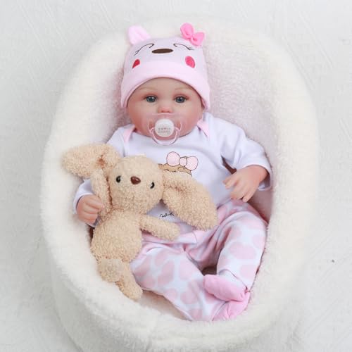 16 Inches Realistic Soft Vinyl Newborn Baby Doll B5110