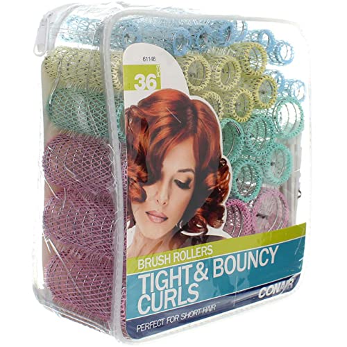 36 Pieces Curl & Body Brush Rollers H1168
