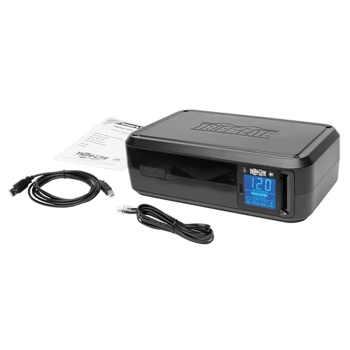 Black 1500VA UPS Battery Backup with 8 Outlets O52900