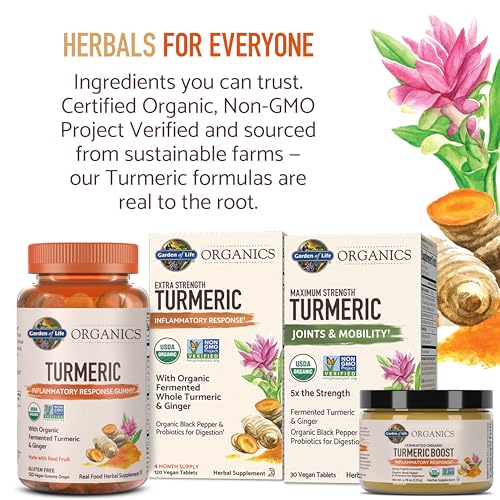 30 Tablets Turmeric Joints & Mobility Support 500mg Curcumin Black Pepper Organic Herbal Supplements I17703