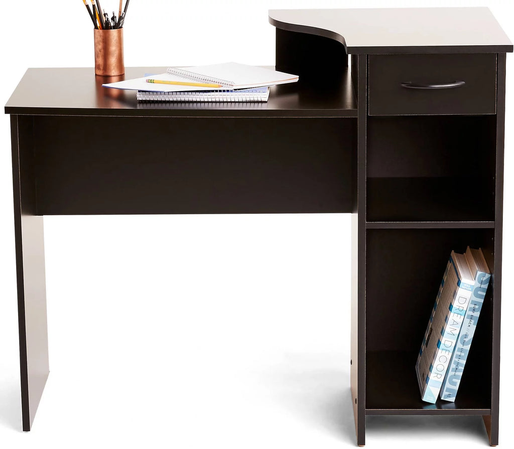 Heritage Walnut Finish 5 Shelf Bookcase with Doors G140804