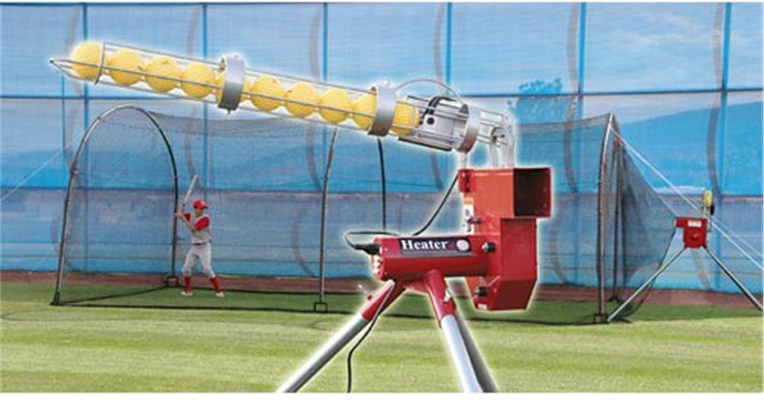 Baseball Pitching Machine and Batting Cage G9709