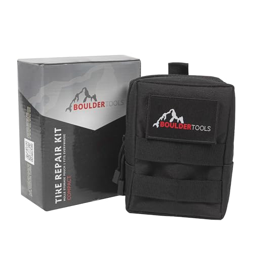 Compact Tire Repair Kit with Molle Storage Pouch C7941