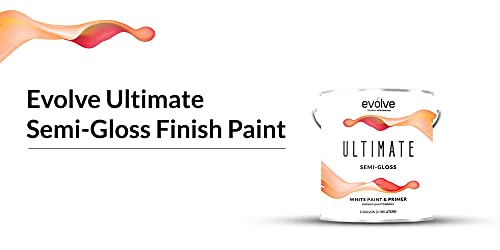 White Flat Interior Exterior Paint, 1-Gallon I866933