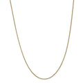 14kt Yellow Gold 1mm Box Chain 20 inch Lobster Clasp M922
