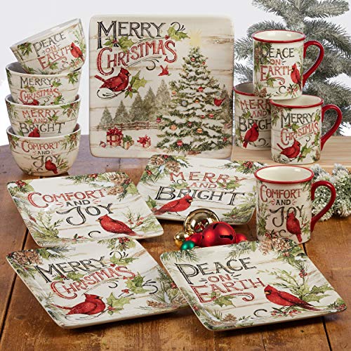 16 oz Ceramic Mugs Set of 4 F492