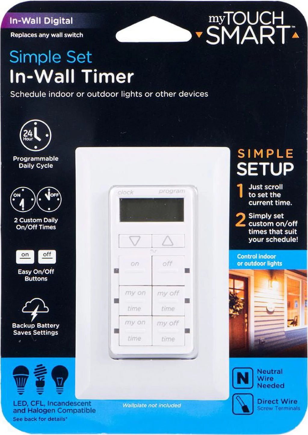 In-Wall Digital Timer V97644
