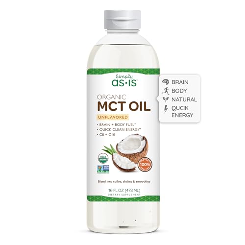 Organic MCT Oil C8 & C10 Unflavored 40 fl oz N466170