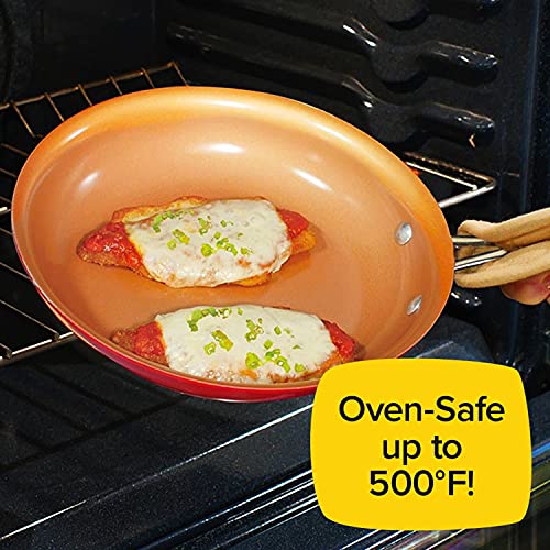 10 inch Ceramic Copper Non-Stick Fry Pan Q5447