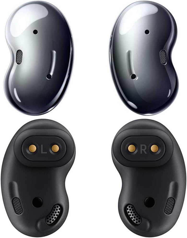 Galaxy Buds Live Active Noise Cancelling TWS Open Type Wireless Bluetooth 5.0 Earbuds, 12mm Drivers, Mystic Black P905425