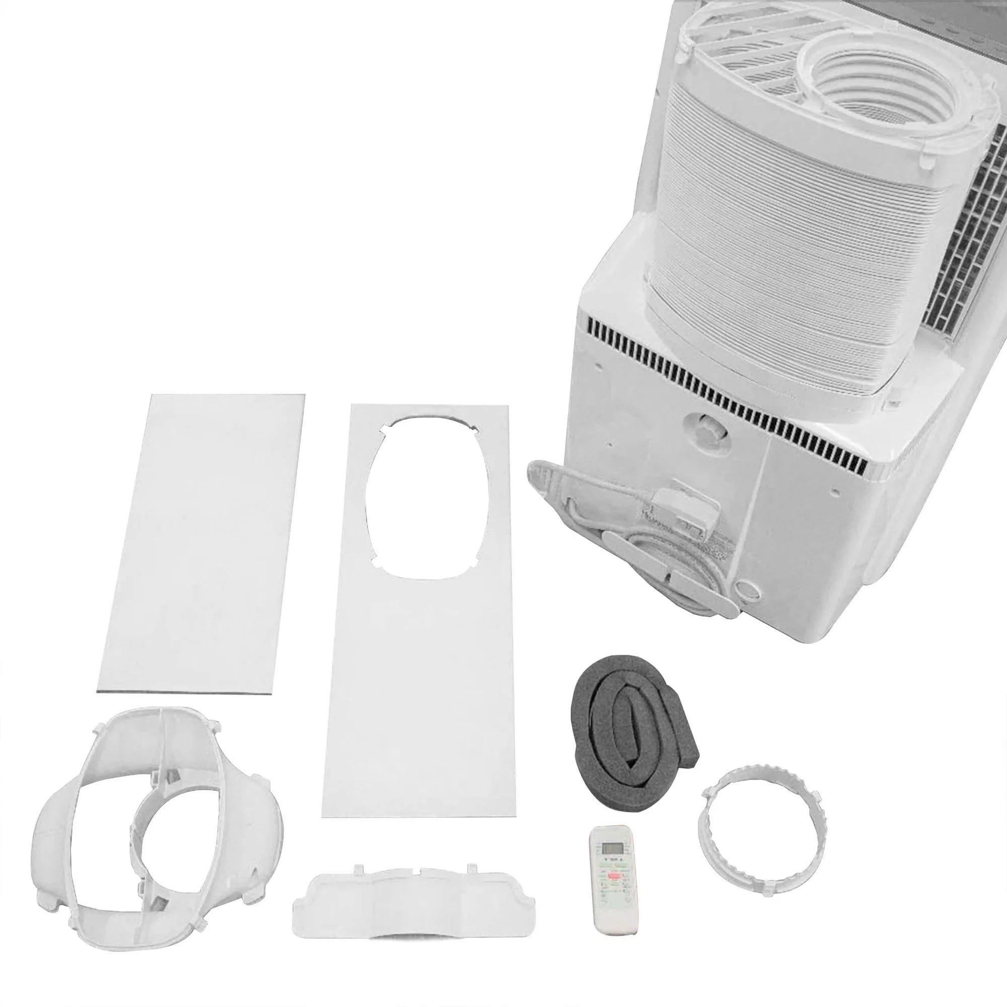 14,000 BTU Dual Hose AC, Heater, Dehumidifier, Fan B784522