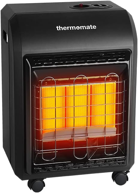 Portable LP Gas Heater with 3 Power Settings, 18,000 BTU P72891