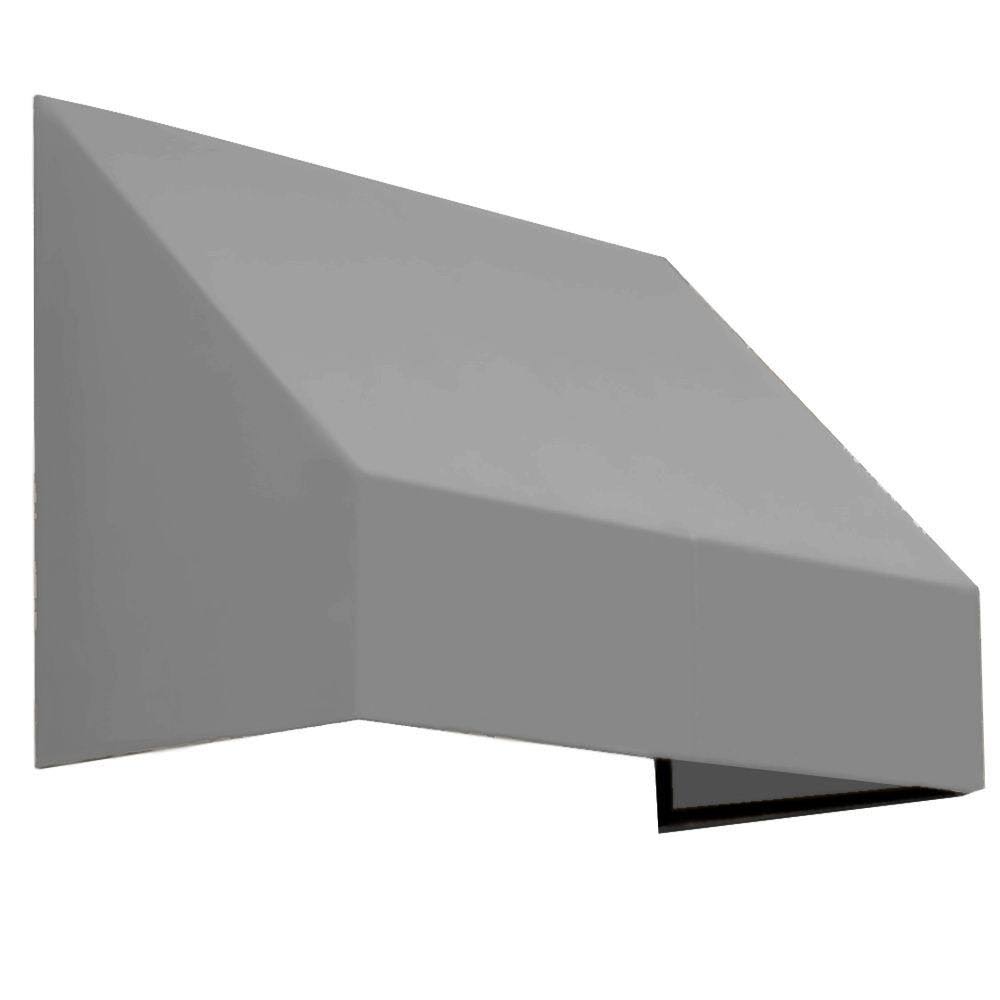 Gray 4.38 ft. Wide Window/Entry Awning (24 in. H x 36 in. D) H692615