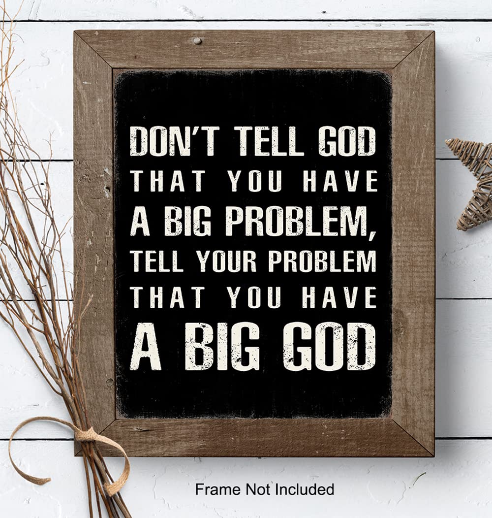 Christian Faith Wall Art Poster O24049