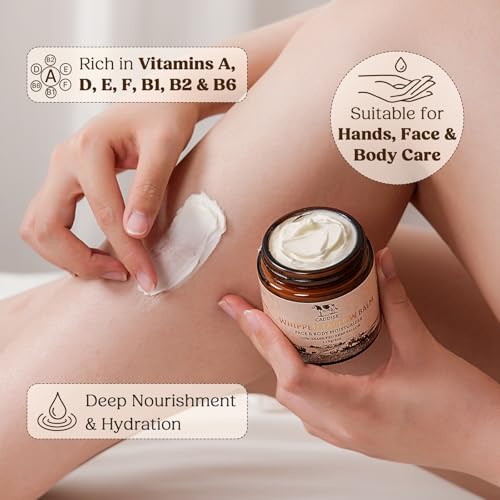 100% Grass-Fed Handmade Beef Tallow Cream Moisturizer, 4 Oz T506