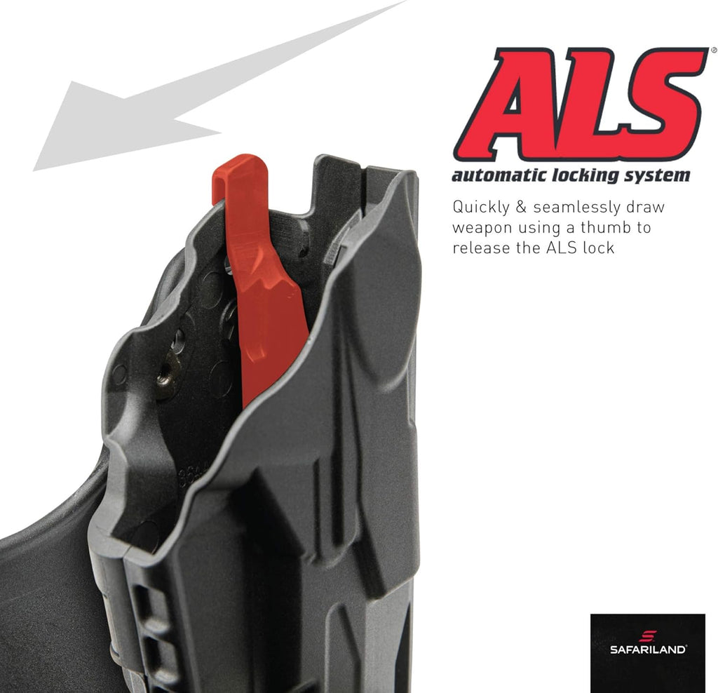 Black STX Basket Weave Duty Holster G66099