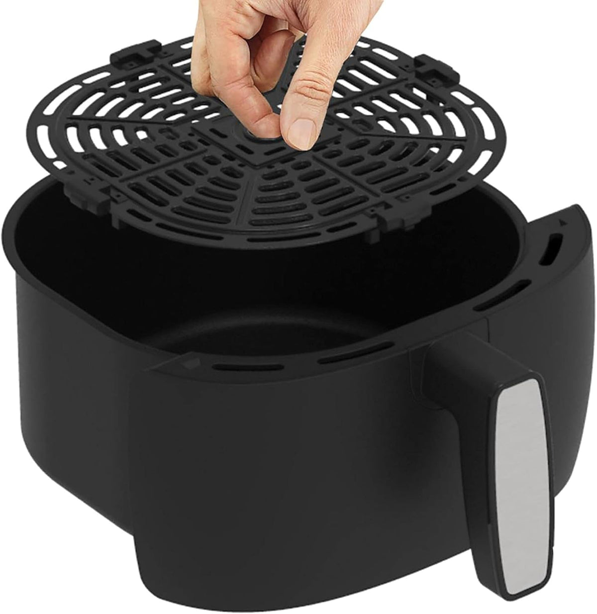 4-qt. Touchscreen Air Fryer Black Matte T94499