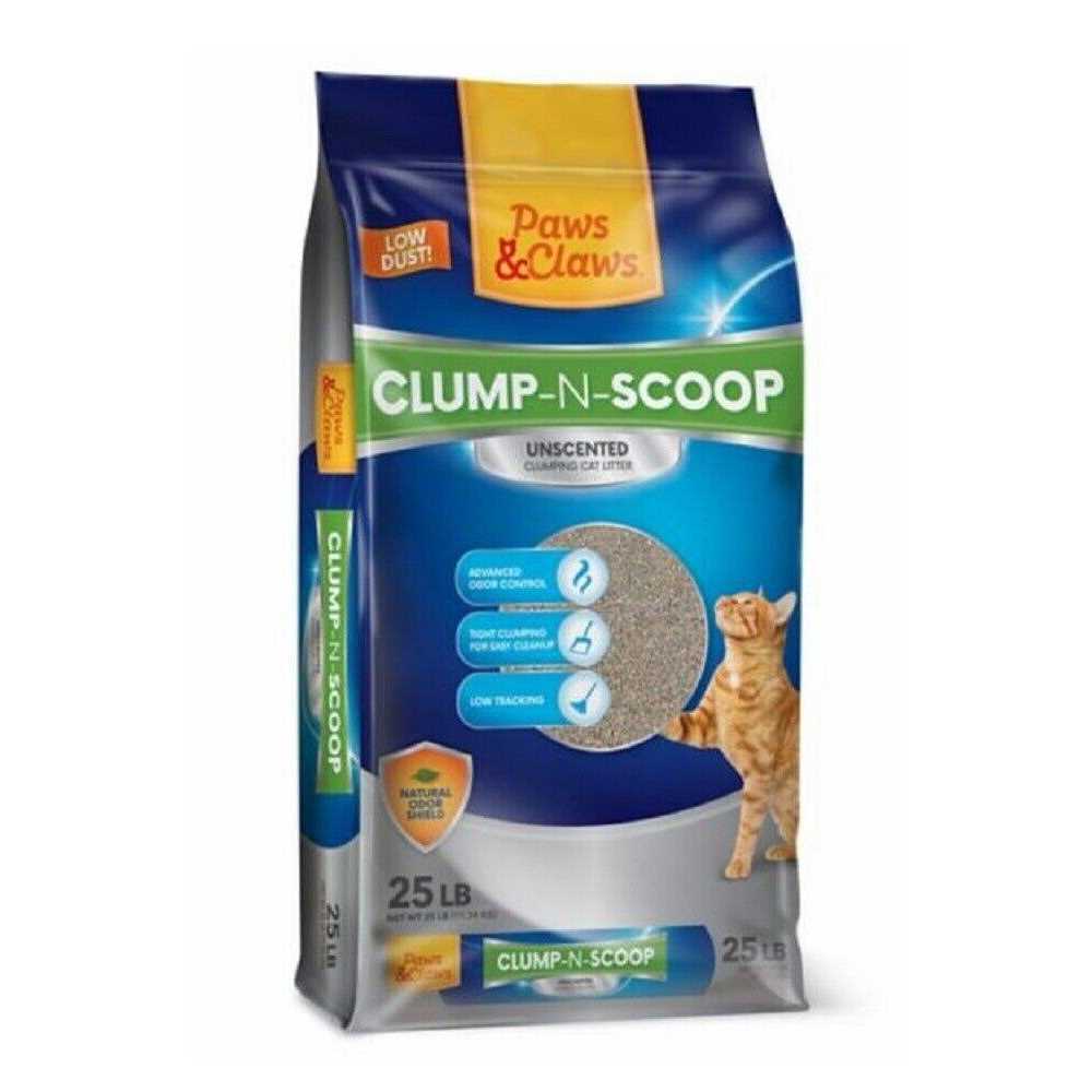 Unscented Clumping Clay Cat Litter X2281