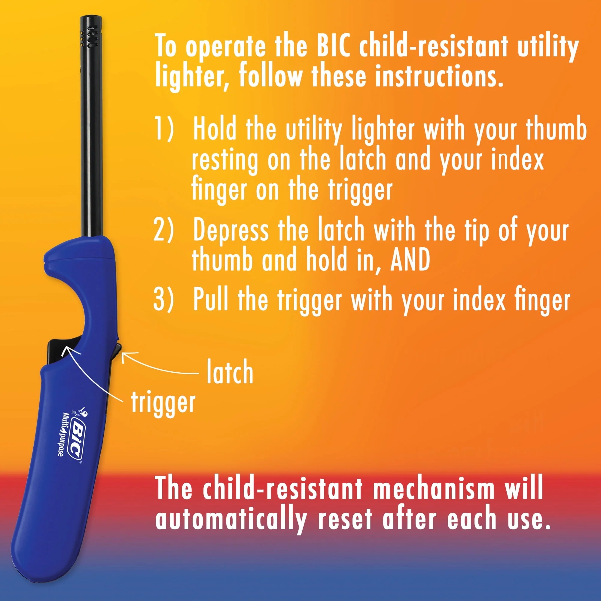 Pack of 2 Multi-Purpose Lighters R940