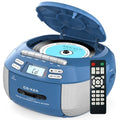 Boombox CD Player Cassette Player AM FM Radio with Bluetooth N900