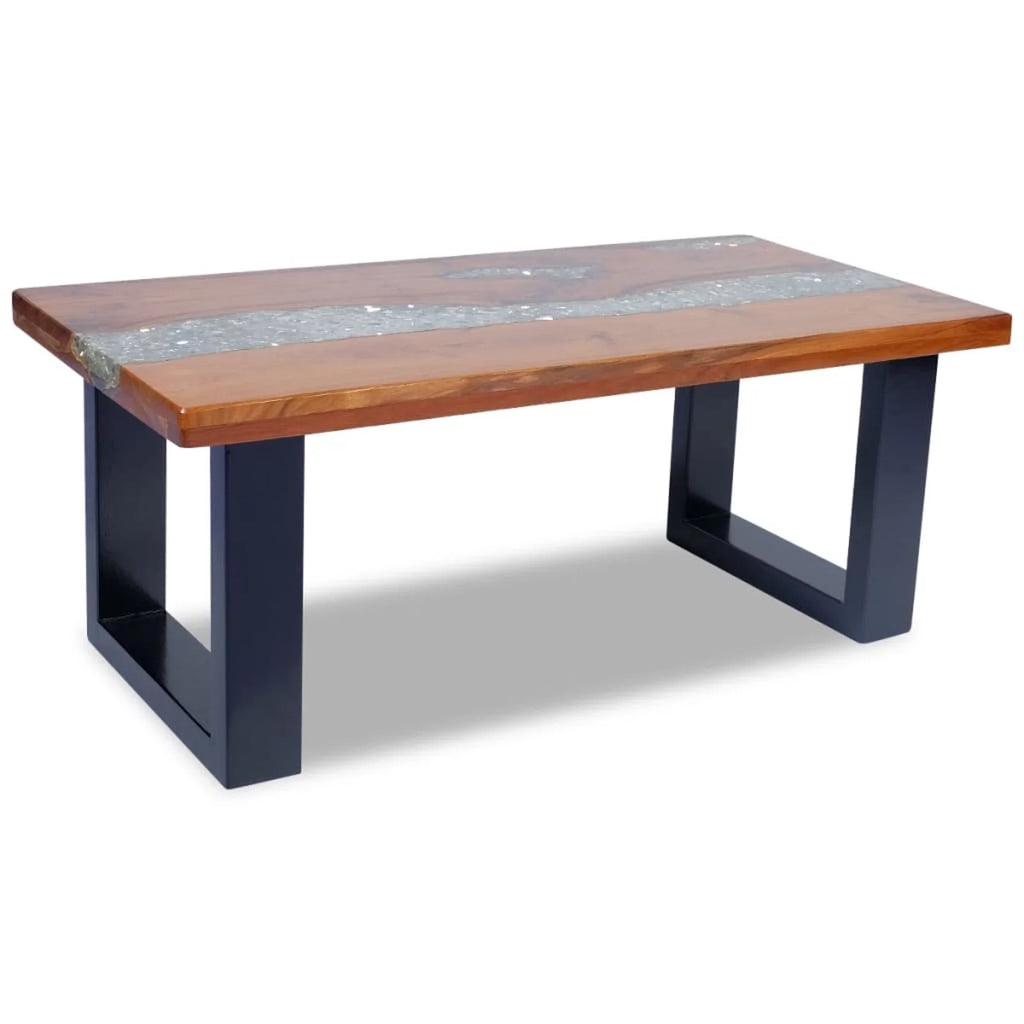 Handmade Teak Resin Coffee Table S412