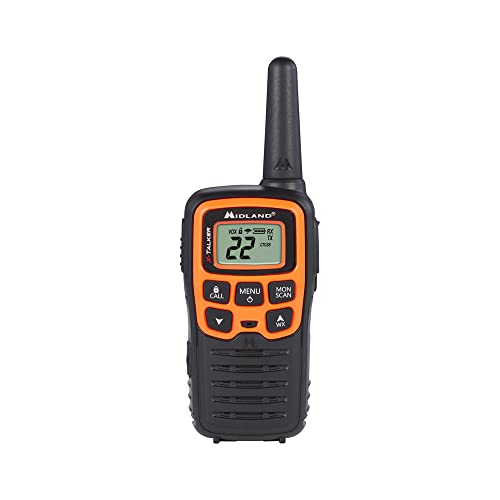 Black/Orange FRS Two Way Radio 2 Pack T78157