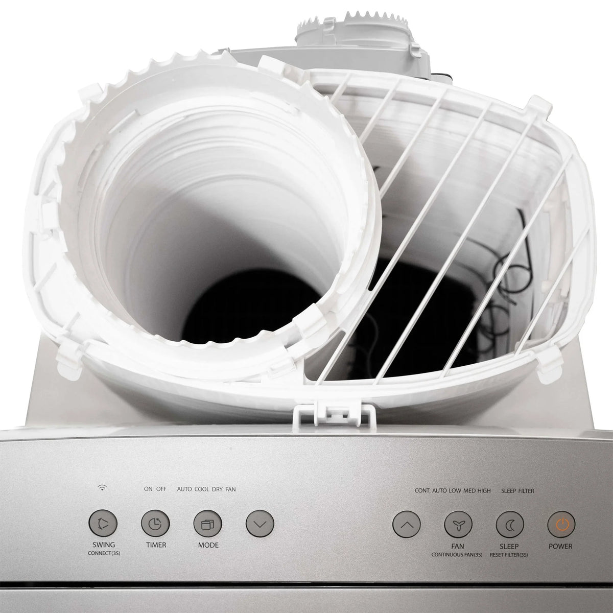 14,000 BTU Dual Hose AC, Heater, Dehumidifier, Fan B784522