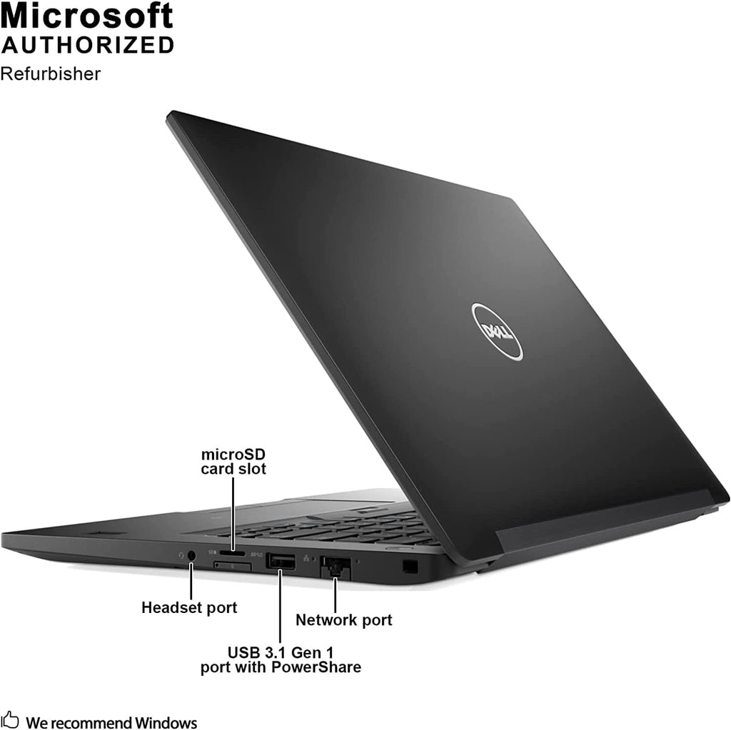 14" HD Business Laptop, Intel Core i5-7300U 2.60 GHz, 16GB DDR4 RAM 256GB M.2 SSD, Webcam, Windows 10 Pro 64 Bit D2472
