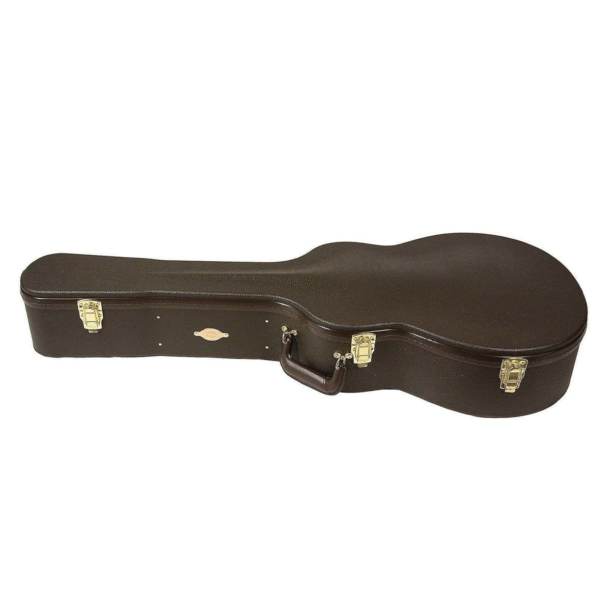 Brown Hardshell Acoustic Guitar Case J2354