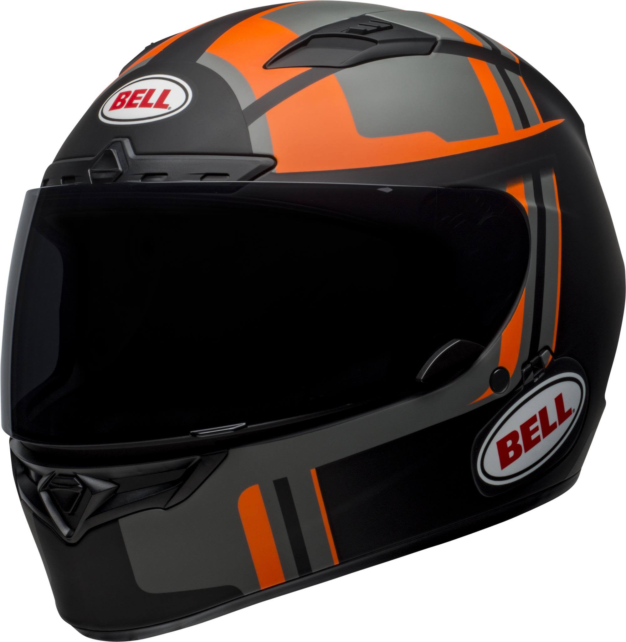 Matte Black/Orange 2XL Helmet Y142