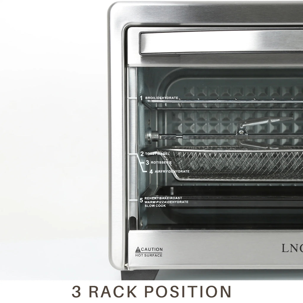 12-in-1 Countertop Oven with Speedy Convection, 34 QT Capacity, 1750W, Stainless Steel - Gray A2947