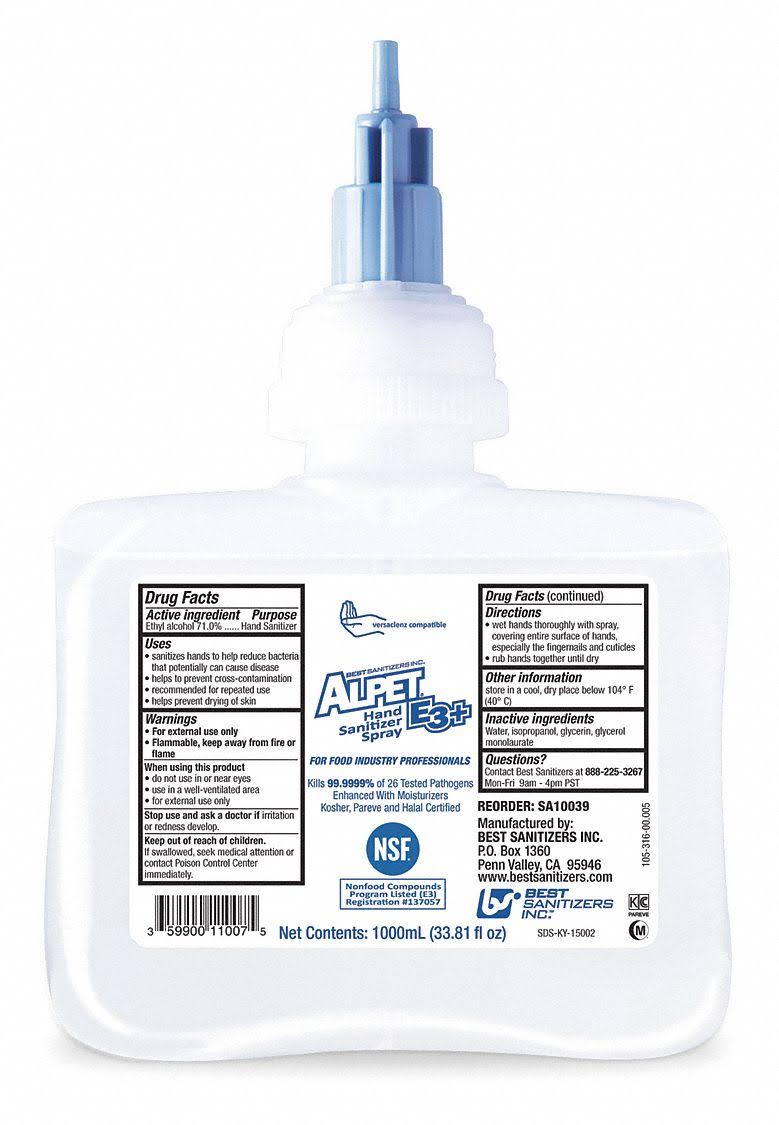 1L Hand Sanitizer, PK6 G485000